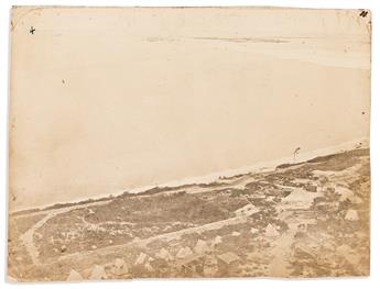 (CIVIL WAR--FLORIDA.) Attributed to J.D. Edwards. View taken from near Confederate-occupied Fort Barrancas in Pensacola.                         